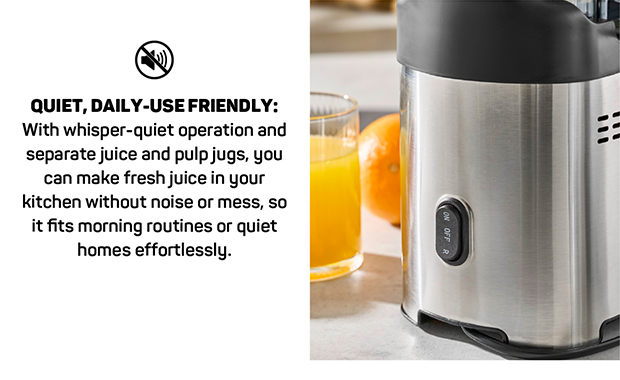 Baccarat The Healthy Squeeze Slow Press Juicer