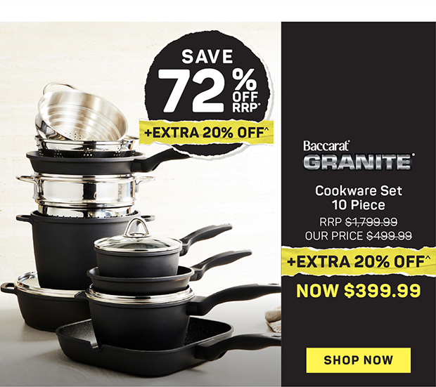 Baccarat Granite Cookware Set 10 Piece