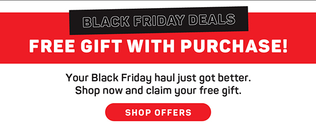 Black Friday Deals: Free Gift With Purchase!