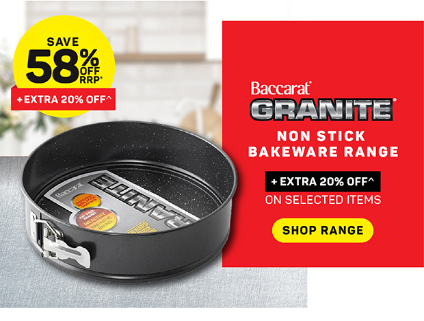 BACCARAT GRANITE NON STICK BAKEWARE