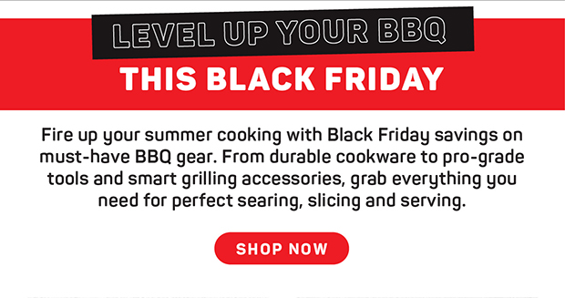 Level Up Your BBQ this Black Friday