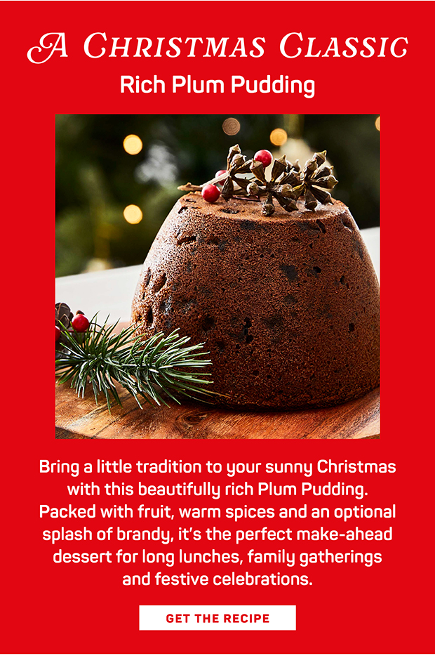 A Christmas Classic: Rich Plum Pudding