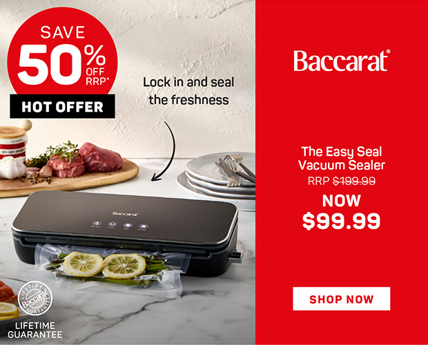 Baccarat The Easy Seal Vacuum Sealer