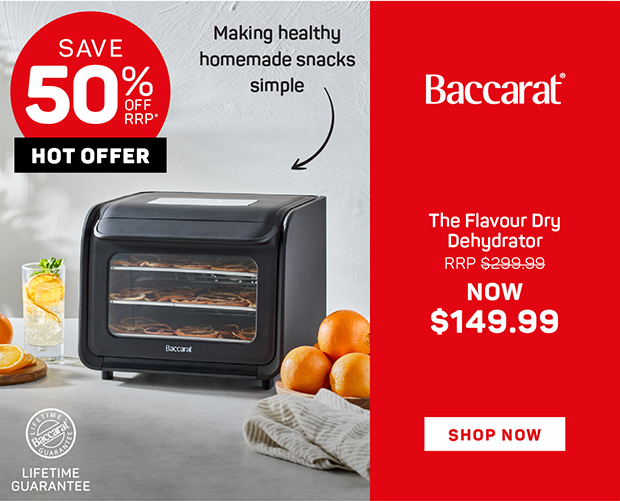Baccarat The Flavour Dry Dehydrator
