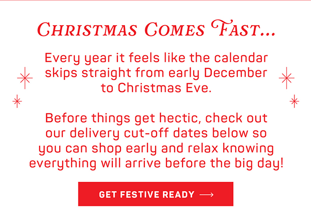 Get Festive Ready this Christmas