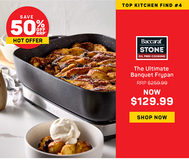 Baccarat STONE The Ultimate Banquet Frypan
