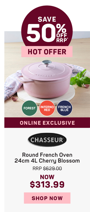 Chasseur Round French Oven 24cm 4L