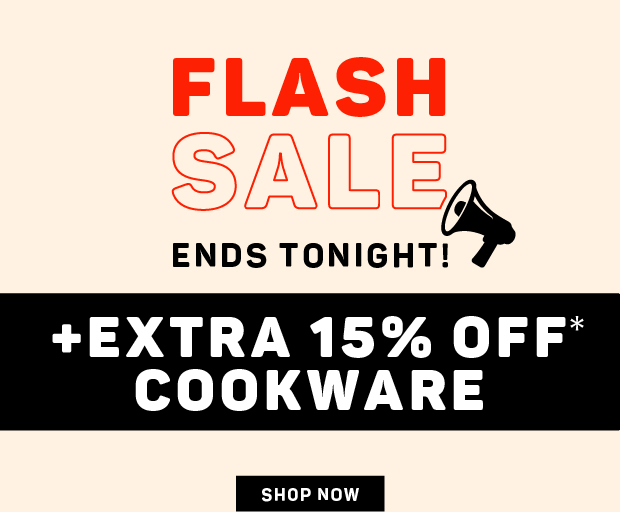 Take an Extra 15% off Cookware