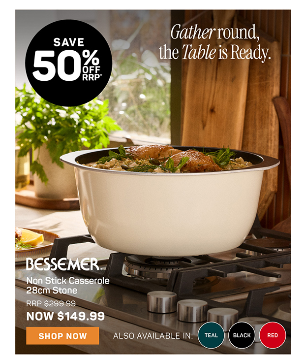 Bessemer Non Stick Casserole 28cm