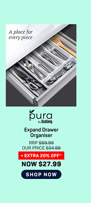 Scullery Pura II Expand Drawer Organiser