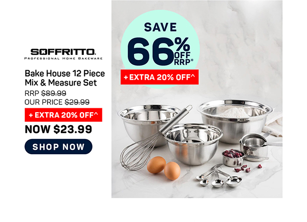 Soffritto Bake House 12 Piece Mix & Measure Set