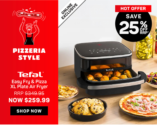 Tefal Easy Fry & Pizza XL Plate Air Fryer
