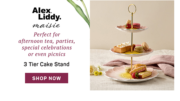 Alex Liddy Maisie 3 Tier Cake Stand