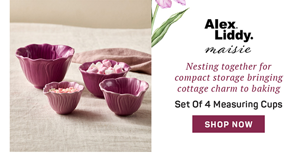 Alex Liddy Maisie Set Of 4 Measuring Cups