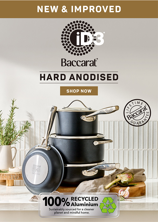 NEW AND IMPROVED: Baccarat iD3 Hard Anodised 
