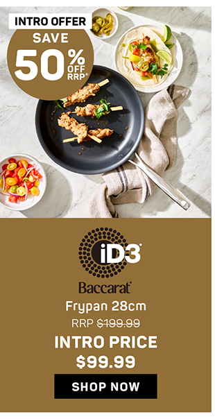 Baccarat iD3 Hard Anodised Frying Pan 28cm
