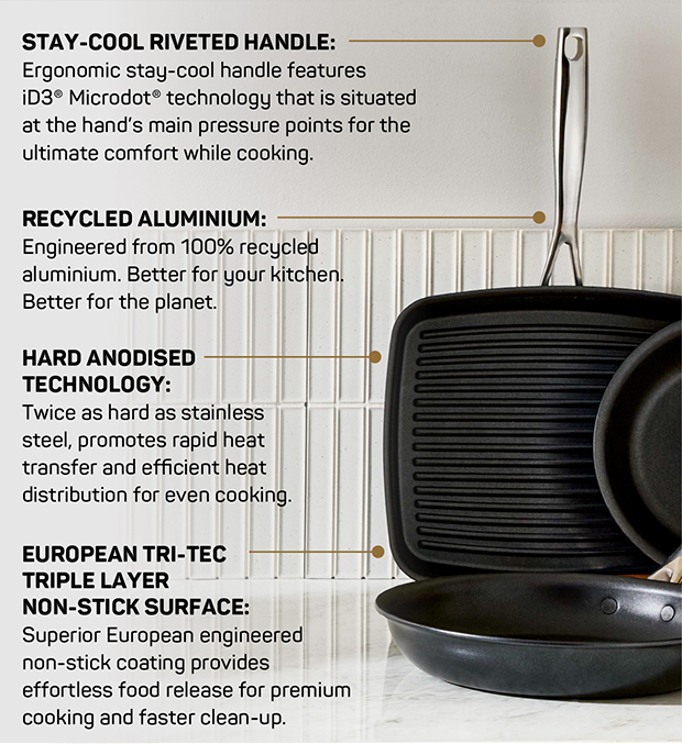 New Baccarat iD3 Hard Anodised Features