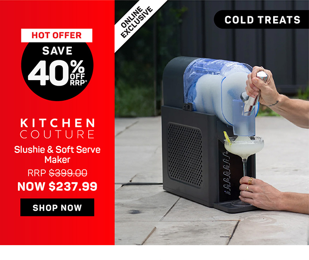 Kitchen Couture Slushie & Soft Serve Maker