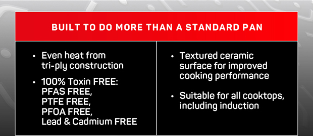 Built to do more than a standard pan