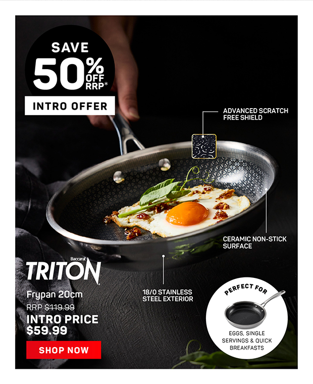 Baccarat Triton Frypan 20cm