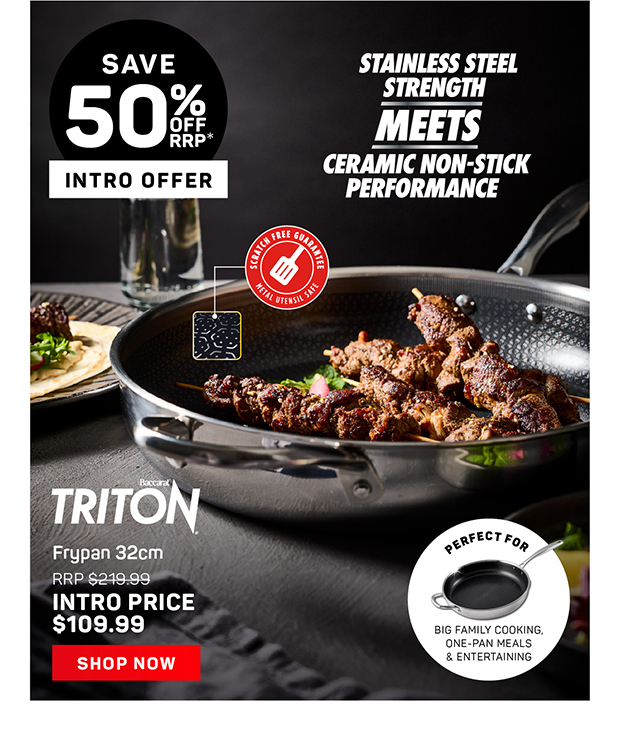 Baccarat Triton Frypan 32cm