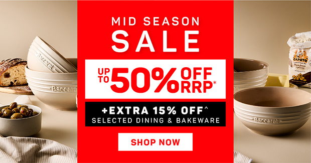 Mid Season Sale: Up to 50% off RRP