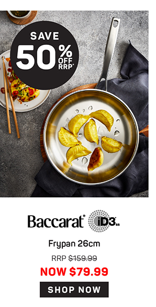 Baccarat iD3 Stainless Steel Frypan 26cm