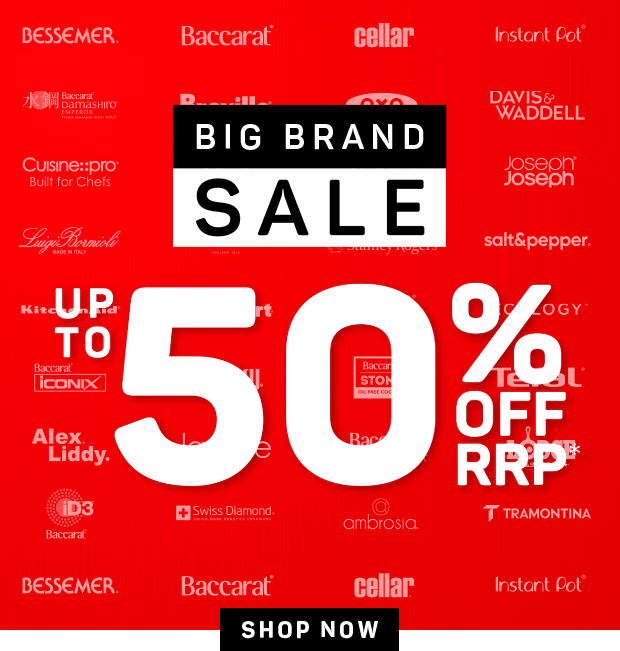 Big Brand Sale: Up to 50% off RRP*