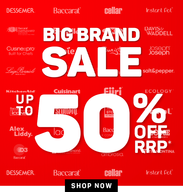 Big Brand Sale: Up to 50% off RRP*