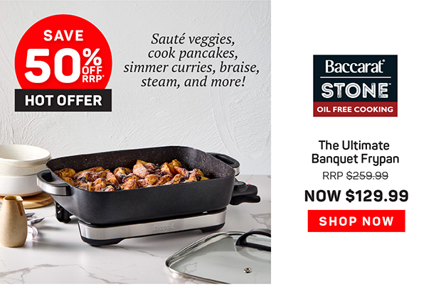 Baccarat STONE The Ultimate Banquet Frypan