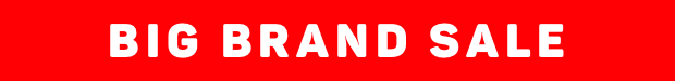 Big Brand Sale: Up to 50% off RRP*