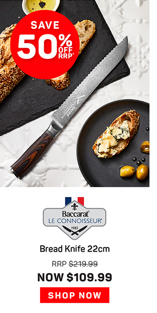 Baccarat Le Connoisseur Bread Knife 22cm