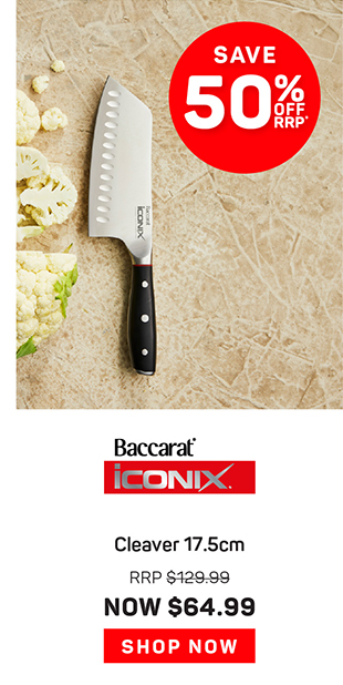 Baccarat iconiX Cleaver Knife 17.5cm