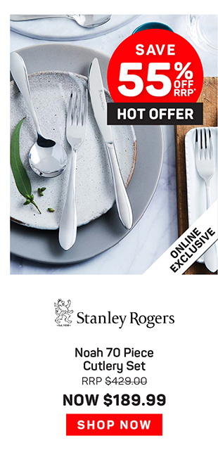 Stanley Rogers Noah 70 Piece Cutlery Set