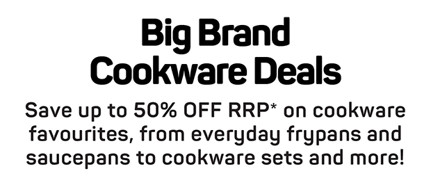 Big Brand Cookware Deals
