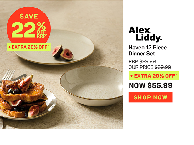Alex Liddy Haven 12 Piece Dinner Set