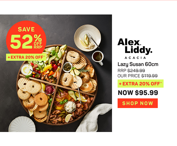 Alex Liddy Acacia Lazy Susan 60cm