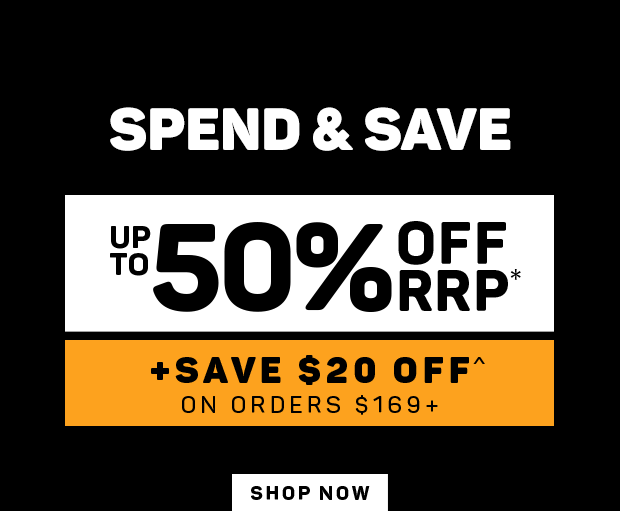 Spend & Save: Save $20 off^ on Orders $169+