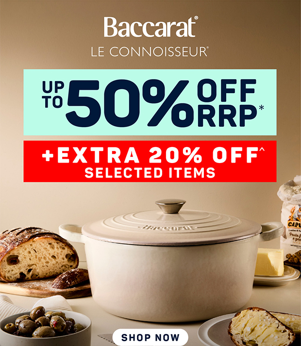Up to 50% OFF RRP* + Extra 20% OFF^ Selected Items