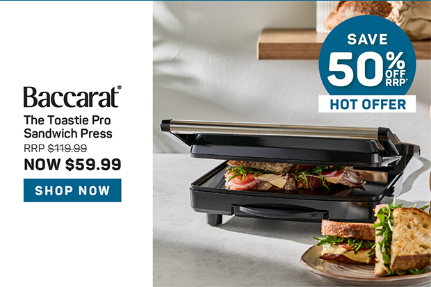 Baccarat The Toastie Pro Sandwich Press