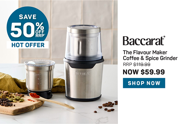 Baccarat The Flavour Maker Coffee & Spice Grinder