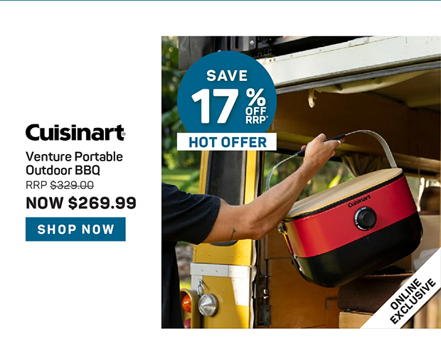 Cuisinart Venture Portable Outdoor BBQ