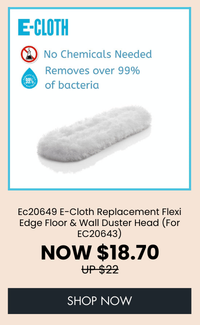 Ec20649 E-Cloth Replacement Flexi Edge Floor & Wall Duster Head (For EC20643)