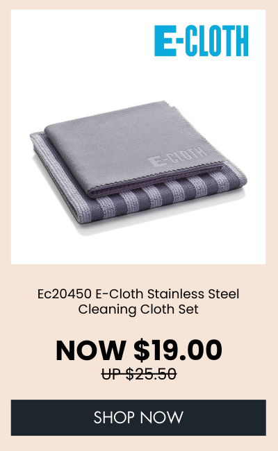 Ec20450 E-Cloth Stainless Steel Cleaning Cloth Set