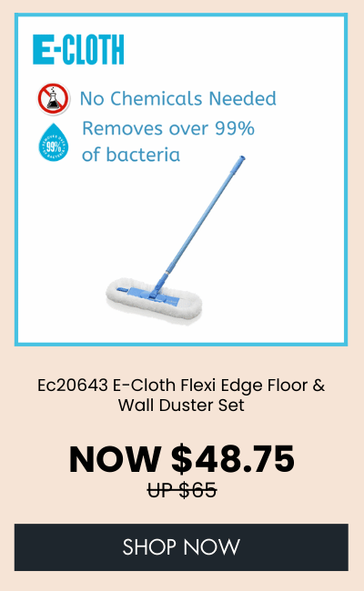 Ec20643 E-Cloth Flexi Edge Floor & Wall Duster Set