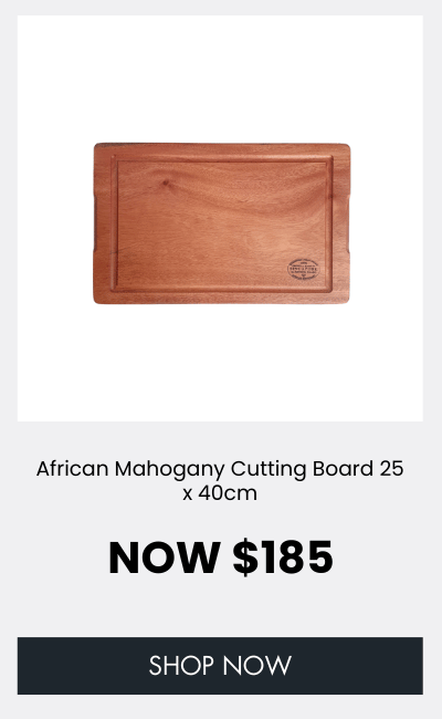 African Mahogany Cutting Board 25 x 40cm