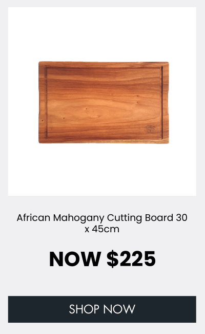 African Mahogany Cutting Board 30 x 45cm