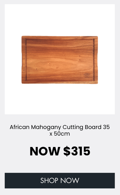 African Mahogany Cutting Board 35 x 50cm