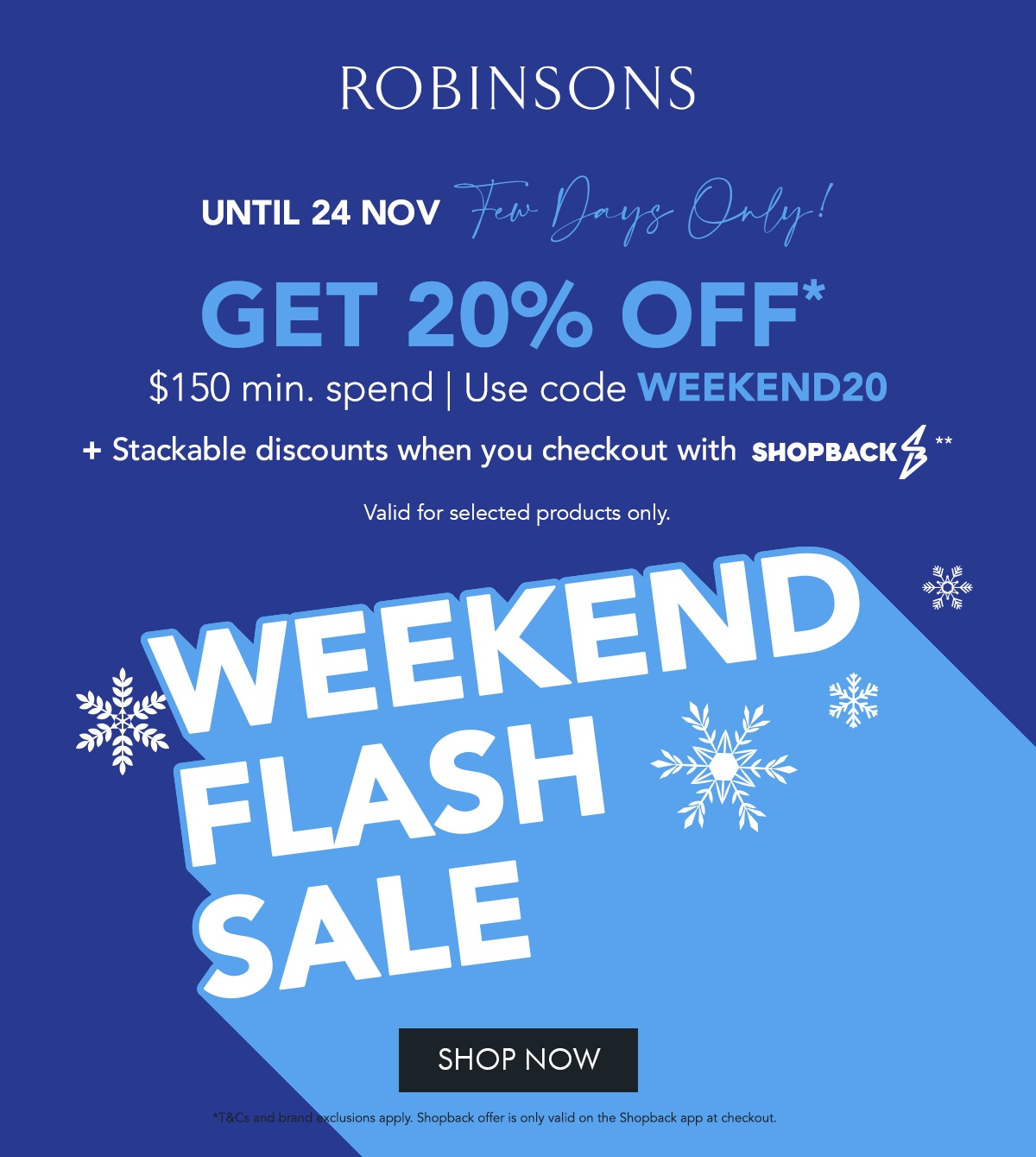 Get 20% Off With WEEKEND20