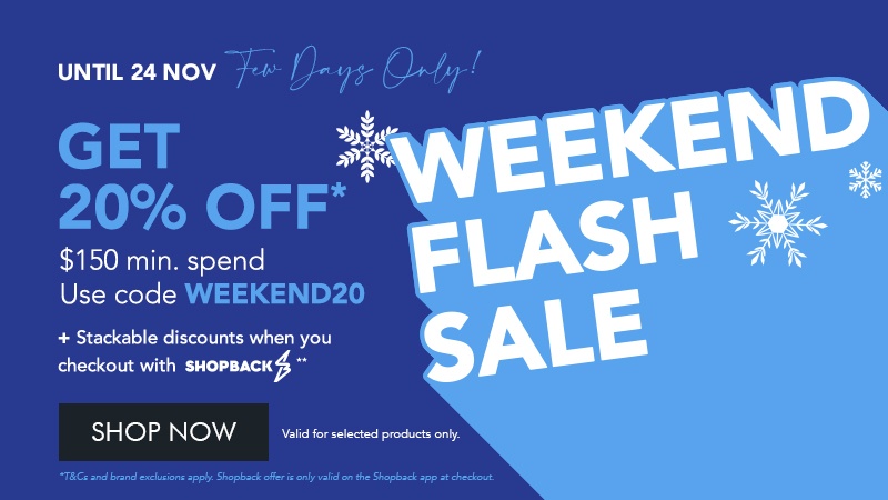 Get 20% Off With WEEKEND20